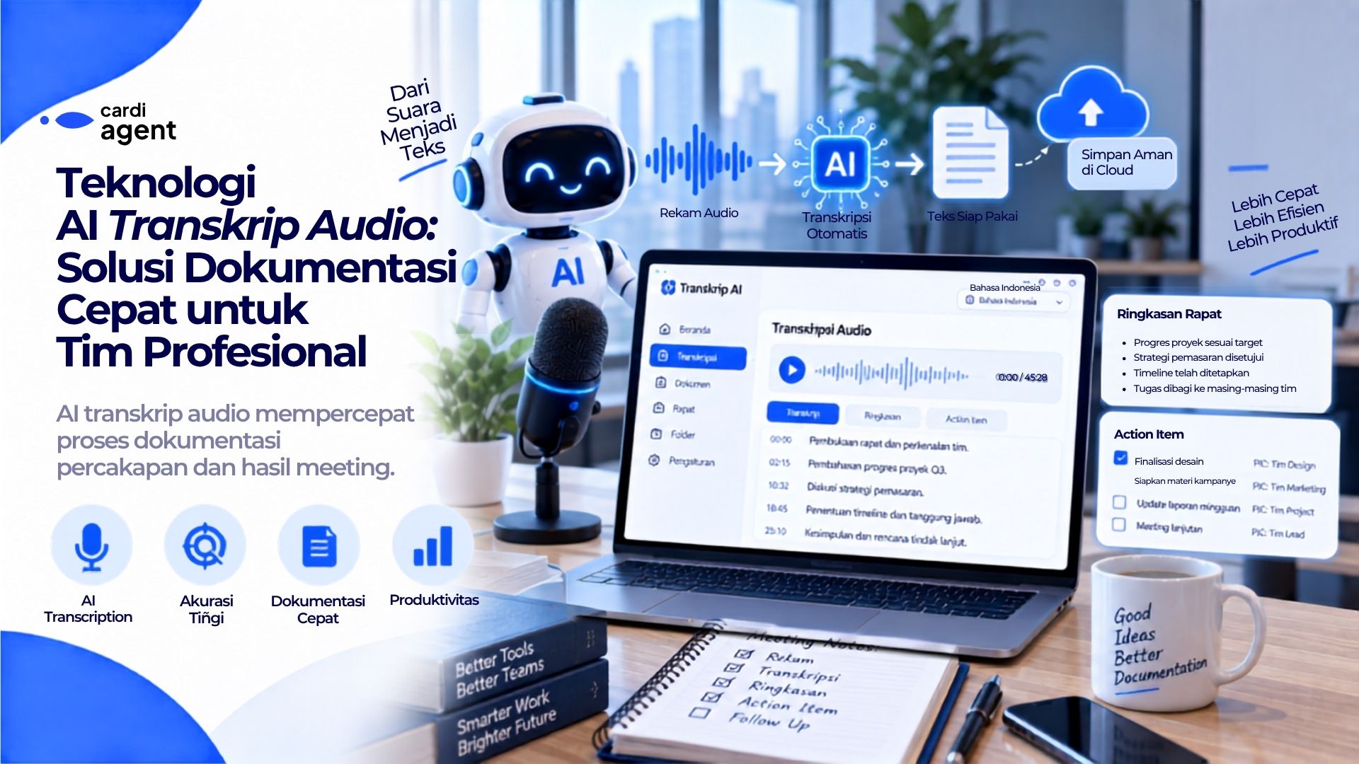 Teknologi AI Transkrip Audio: Solusi Dokumentasi Cepat untuk Tim Profesional