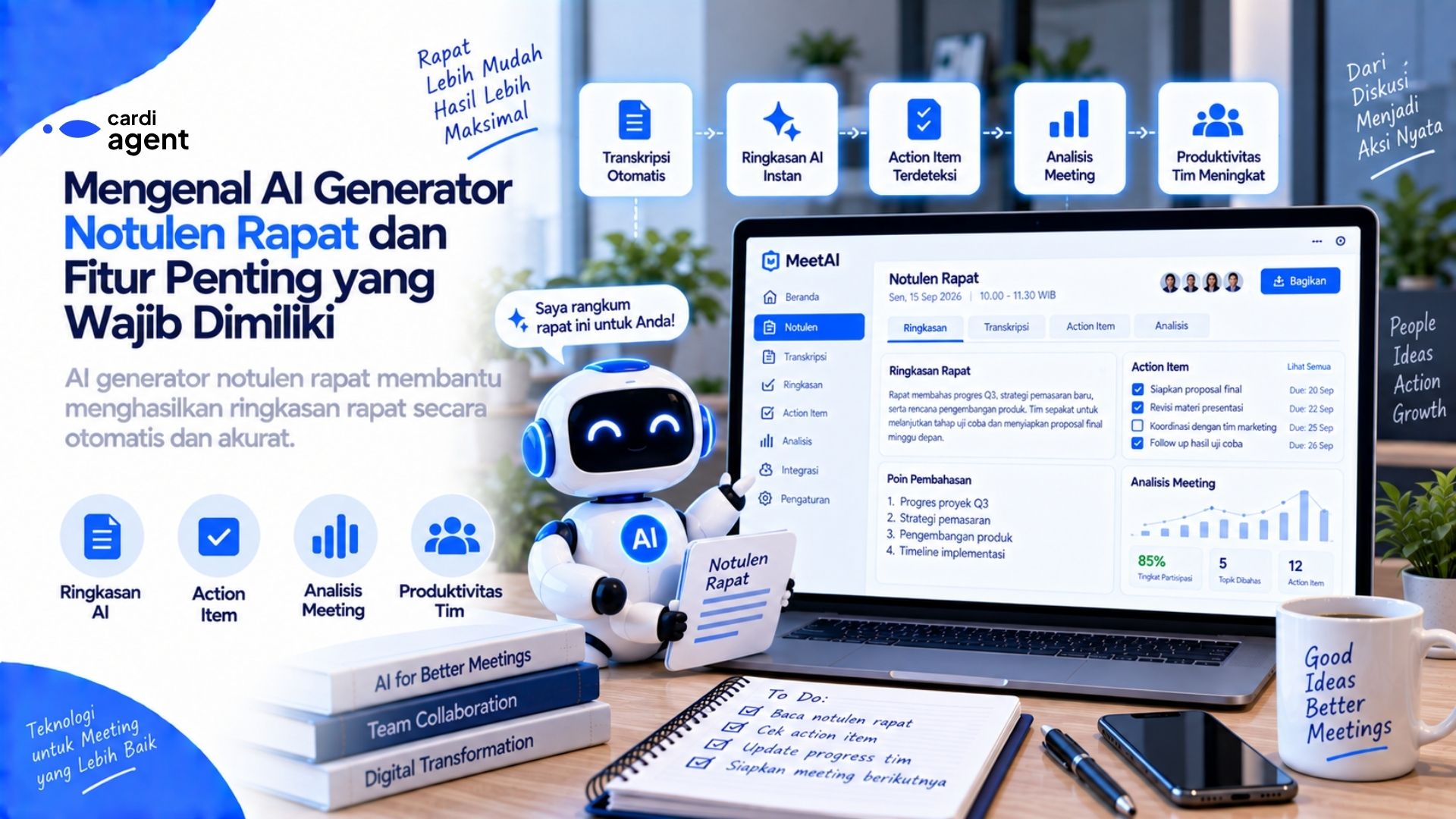 Mengenal AI Generator Notulen Rapat dan Fitur Penting yang Wajib Dimiliki