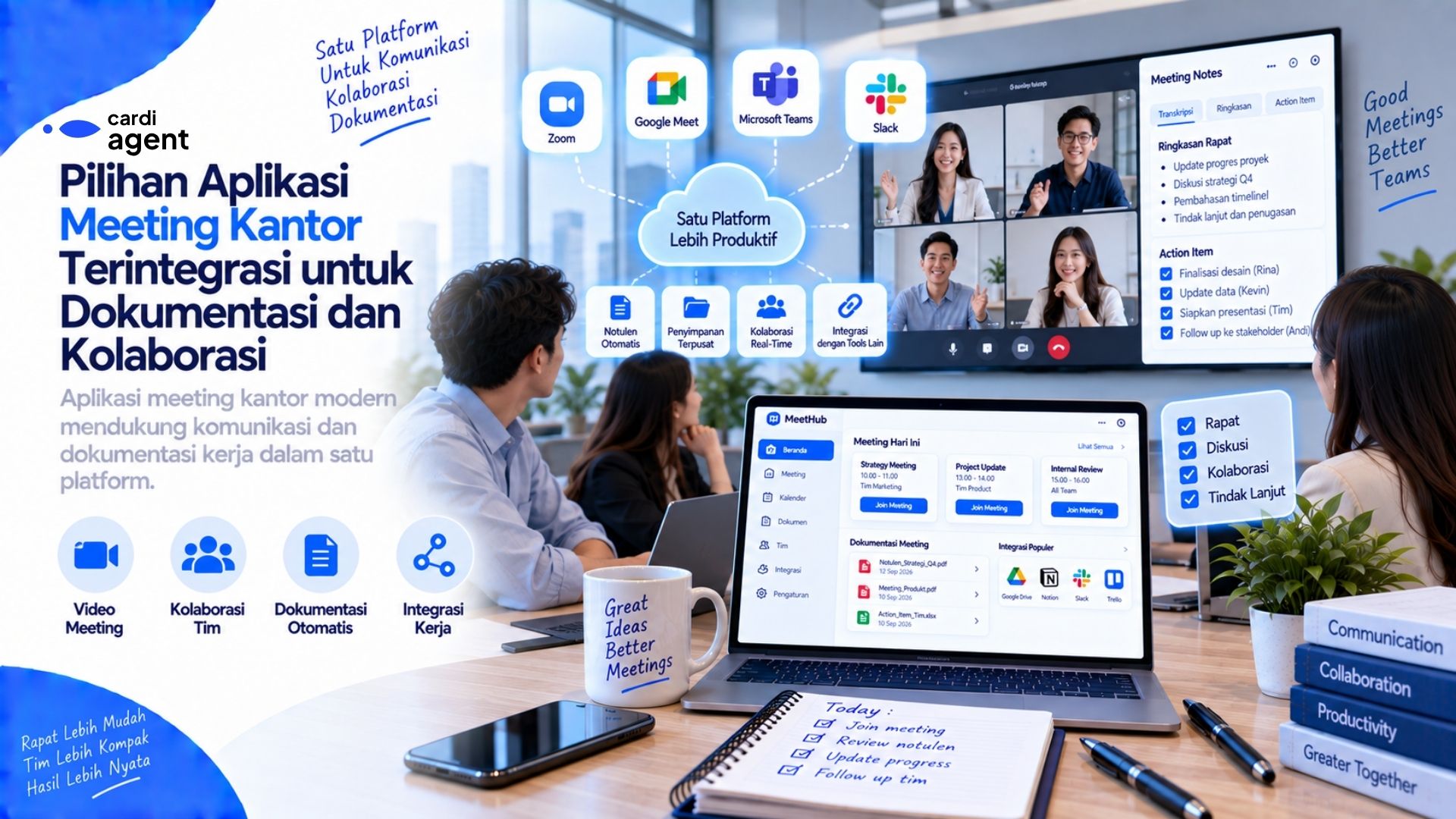 Pilihan Aplikasi Meeting Kantor Terintegrasi untuk Dokumentasi dan Kolaborasi