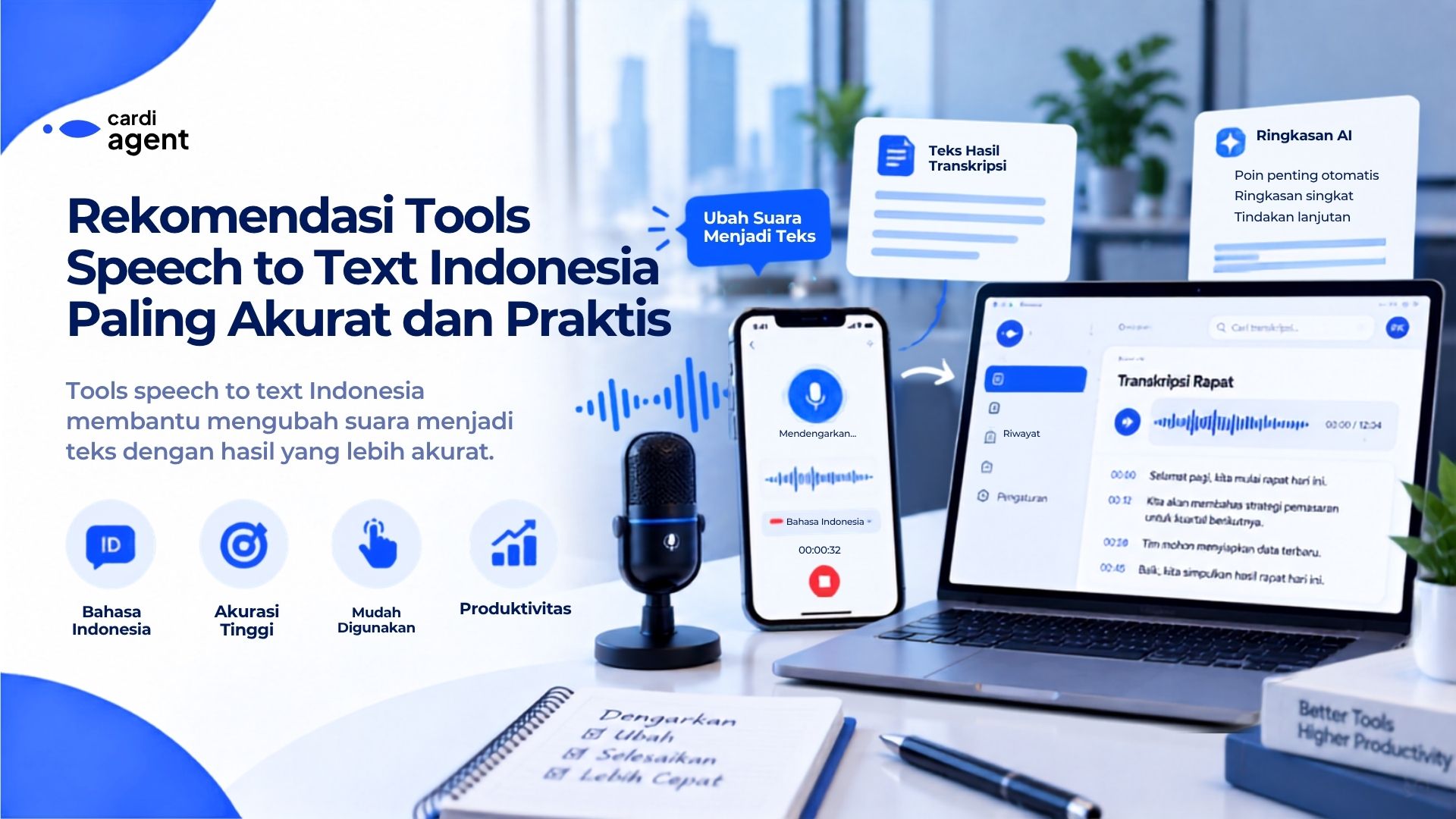 Rekomendasi Tools Speech to Text Indonesia Paling Akurat dan Praktis